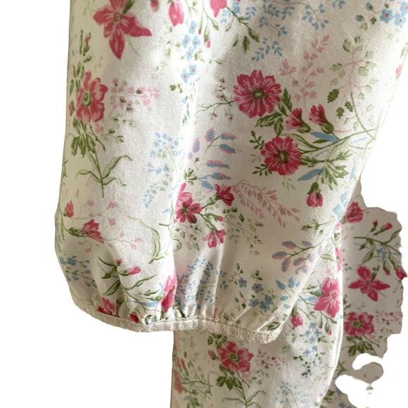 Womens Robe House Coat Floral Lace Size 12 St Michael Marks and Spencer u - Picture 5 of 7